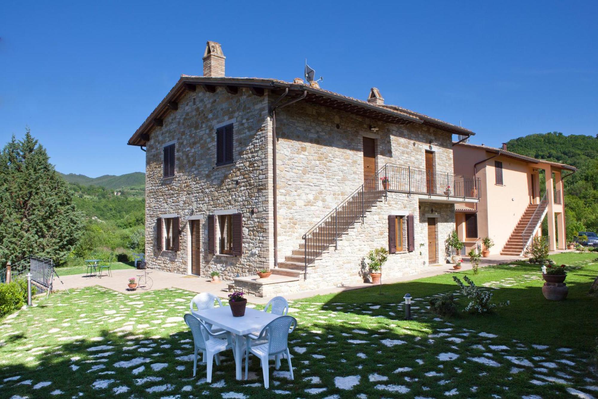Вилла Relais Parco Del Subasio Пьяно-делле-Пьеве Экстерьер фото